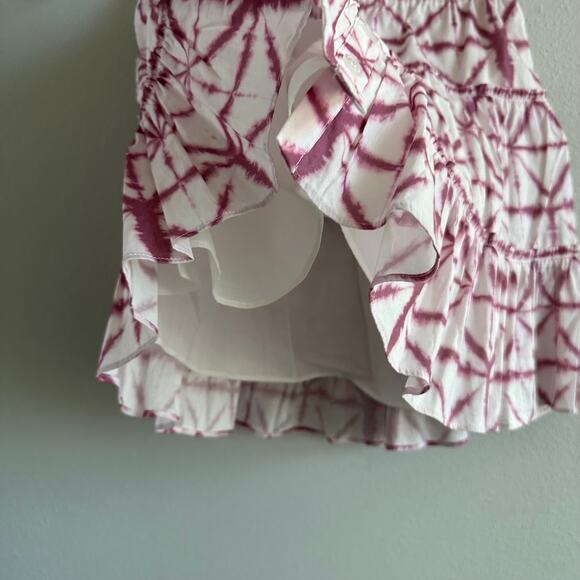 INTERMIX Estelle Batik Cotton Mini Skirt Size Small New - Picture 5 of 5